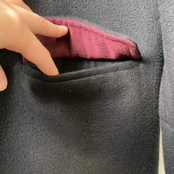 Topshop black coat - Picture 6 of 12